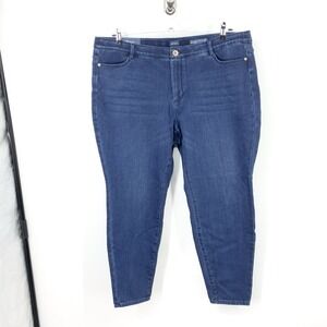 J Jill Denim Women‎ Size 22 Jeans Dark Wash Pants Skinny Jeggings Soft Stretch